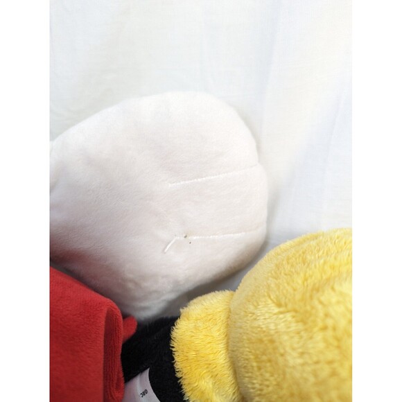 Disney Store 28" Mickey Mouse Bean Bag Plush Authentic Original w Patch - Picture 9 of 9